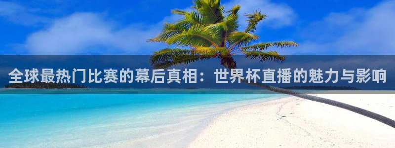 世界杯小组赛赛程:全球最热门比赛的幕后真相:世界杯直播的魅力与影响